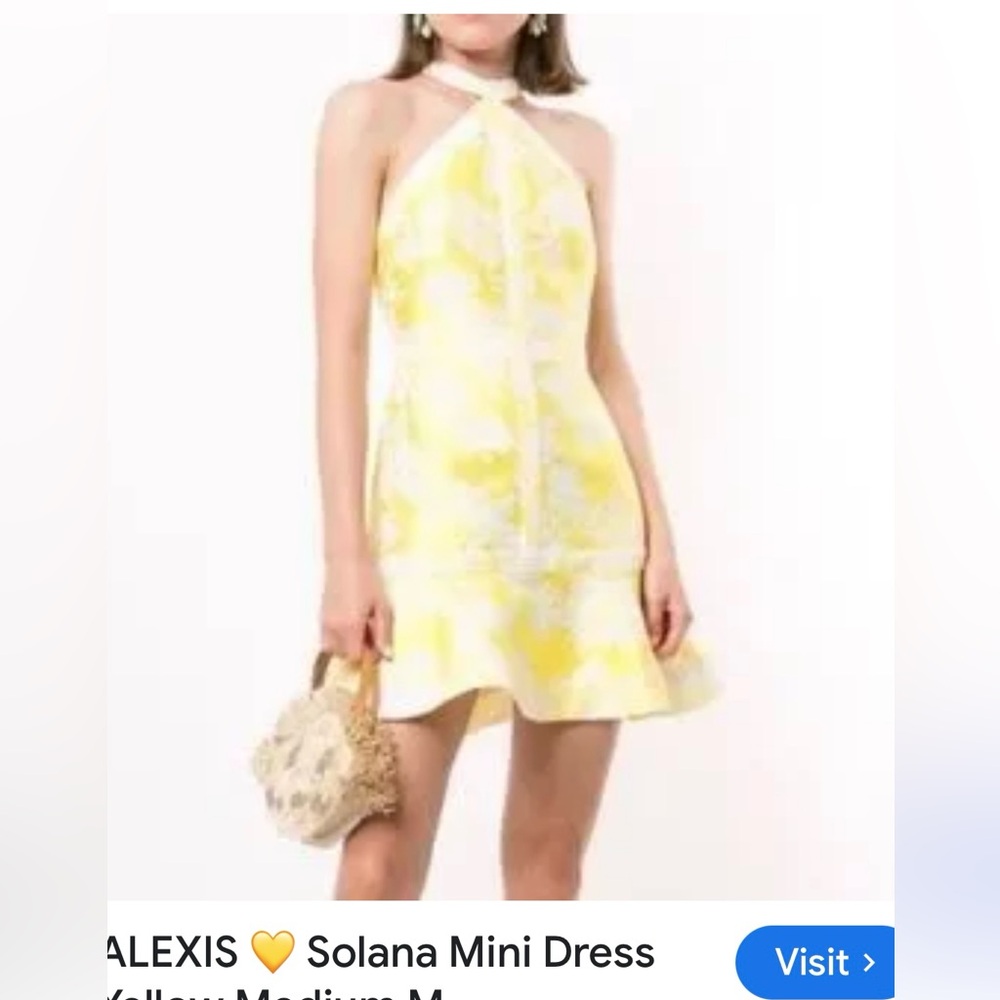 NWT ALEXIS Solara Mini Dress